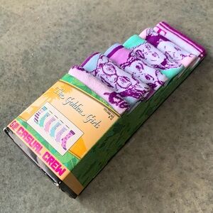The Golden Girls 6-pack Casual Crew Socks